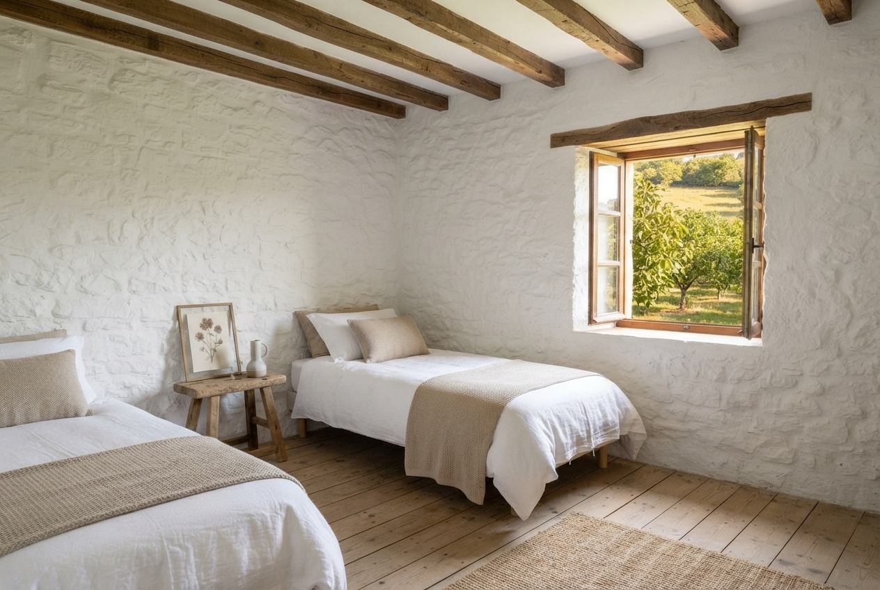 La seconde chambre, deux lits